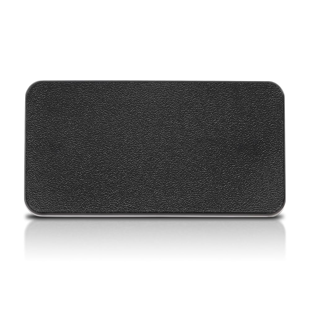 G-PLUS Dash Bezel Switch Delete Plate Insert Compatible with Chevy S10 & GMC Jimmy 1998-2005 Fit Chevy S10 Blazer & GMC Sonoma 1998-2004 15741365 Black