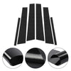 G-PLUS 6pcs Set Door Trim Piano Decal Compatible with BMW 3 Series E90 2005 2006 2007 2008 2009 2010 2011 2012