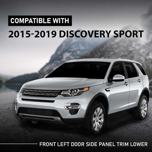 G-PLUS Front Left Door Side Panel Trim Lower Compatible with Discovery Sport 2015-2019 Black