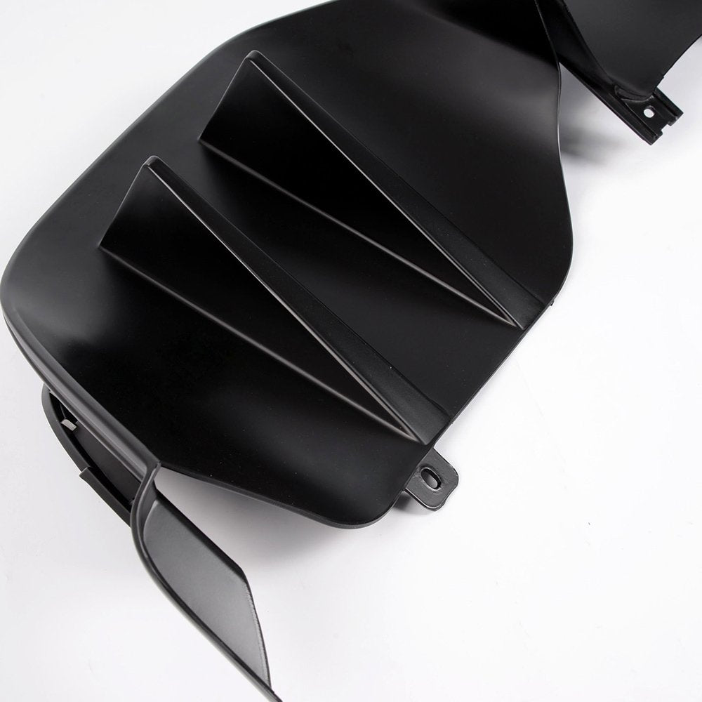 G-PLUS Rear Lip Bumper Diffuser Spoiler Valance Protector Compatible with Ford Mustang 2015-2017 Rear Lip Finisher Under Chin Spoiler Splitter