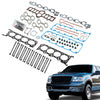 G-PLUS Head Gasket Set Bolts Compatible with Ford F150 F250 F350 Super Duty 2000-2004/Ford E150 E250 E350 E450 2000-2003,Fit Ford Expedition Excursion 2000-2005 HS9790PT-15, ES72798