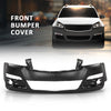 G-PLUS Front Upper Bumper Cover Fascia, Compatible with Chevy Traverse 2013-2017, W/o Parking Aid Sensor Holes, 23328140, GM1014107