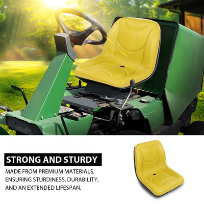 G-PLUS Gator Seat Compatible with John Deere F735 F725 F710 GX355 GX345 GX325 GX335 +,VG11696, AM121752, AM129969 Yellow