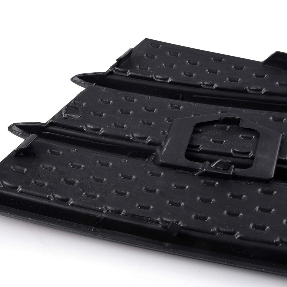 G-PLUS Front Lower Bumper Grill Cover Grille Insert Black Compatible with 2013-2016 Ford Escape S Sport Utility 4-DOOR Right Passenger Side FO1039124 CJ5Z-17E810-AA (American Version)