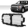 G-PLUS Upper Radiator Grille Air Shutter Control Assembly Black w/o Actuator Motor Controller Compatible with Ford F150 2018-2020 Pickup Truck/NOT fit Ford Raptor Truck JL3Z8475D