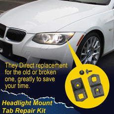 G-PLUS Headlight Mount Tab Repair Kit for BMW E92 E93 2007-2013 Product Features
