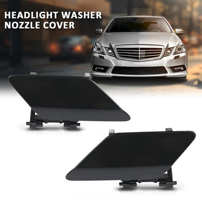 G-PLUS Front Headlight Washer Cover Right and Left Compatible with Benz E-Class W212 E500 E350 E250 2009-2013 A2128600108