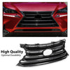 G-PLUS Front Upper Bumper Grille Shell Insert Compatible with NX200t NX300h 2015 2016 2017 LX1200172 5311178010 Silver