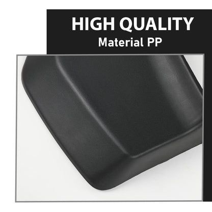 G-PLUS Mud Flaps Splash Guard Mudguard Compatible with Range Rover Evoque Pure/Prestige 2012-2018 (Round Rear Pipe)