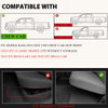 G-PLUS TPE Cargo Liners, Compatible with Dodge Ram 1500 Crew Cab New Body Without Storage 2019-2024 (NOT Classic Models),Black, Floor Liner Full Cover Protection 1st & 2nd Row 3PCS