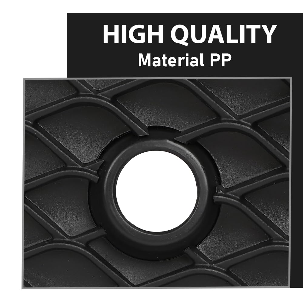 G-PLUS Front Lower Grill Grille, Compatible with Benz E300 E350 E400 E43 E450 E53 (submodel: 4Matic, Base) 2017-2020, 2138856900, A2138856900, MB1036156