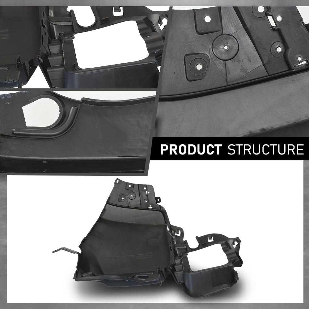 G-PLUS Rear Upper Bumper Cover Left Driver Side, Compatible with Jeep Renegade 2015-2023 6SC04TZZAA, 5VW88TZZAA