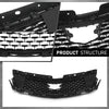G-PLUS Front Bumper Grille Grill Compatible with Cadillac CT4 2020-2023 84880982, 85104936 Chrome Black