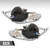 G-PLUS Bumper Fog Lights Lamps+Switch+Sliver Cover Bezels Compatible with Toyota Avalon 2013-2015 812200W040, 8122008020, 812100W050, 8121008020, 5212807040, 5212707060, TO2592124, TO2592133 White