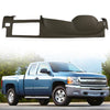 G-PLUS TPE Half Dash Cover Compatible with Chevy Silverado LS/LT/WT 2007-2013, Fit GMC Sierra SL/SLE 2007-2013, Only Covers Front Portion of Dash (NOT Fit LTZ/Denali/SLT Models) Grey
