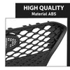 G-PLUS Front Bumper Radiator Grille Compatible with Hyundai Kona 2018-2021 Black 86350J9000