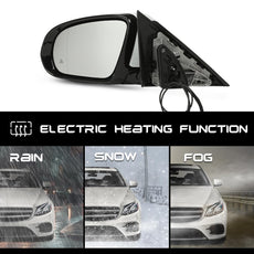 G-PLUS Rear View Mirror for Benz E300 W213 2016-2020 Left Blind Spot White Product Image