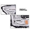 G-PLUS Headlight Compatible with Ford F150 2015-2017 Headlamps Right Passenger Side Clear Lens Chrome Housing Amber Reflector,faros delanteros