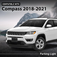 G-PLUS Parking Light for Jeep Compass 2017-2021 Driver Side Clear Lens Front View