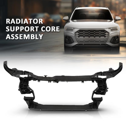 G-PLUS Radiator Support Core Assembly, Compatible with Audi Q5 2018-2023/ Q5 PHEV 2020-2023 L4 2.0L, AU1225140, 80A805594B, 80A805594