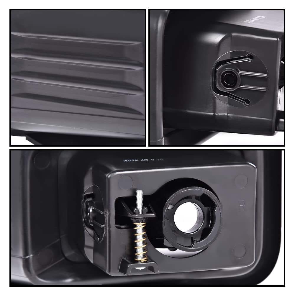 G-PLUS Fog Light Assembly Compatible with Ford F150 Pick Up 2018 2019 2020 Halogen Driver & Passenger Side Fog Lamps JL3Z15201A JL3Z15200A FL3Z15200B FL3Z15201B