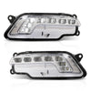 G-PLUS LED Pair Fog Lights Daytime Running Lamps, Compatible with Benz W212 E250 E350 E550 2010-2016, LH Driver & RH Passenger Side 2PCS, 2128200756, 2128200856