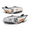 G-PLUS Headlights Headlamp Left and Right Side Compatible with Toyota Camry 2015-2017 8115006860, TO2502222, 209610009 OEM Fit No Modification Needed White