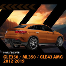 G-PLUS Trailer Hitch 2 Inch for Mercedes Benz GLE350 ML350 GLE43 AMG 2012-2019 Front View