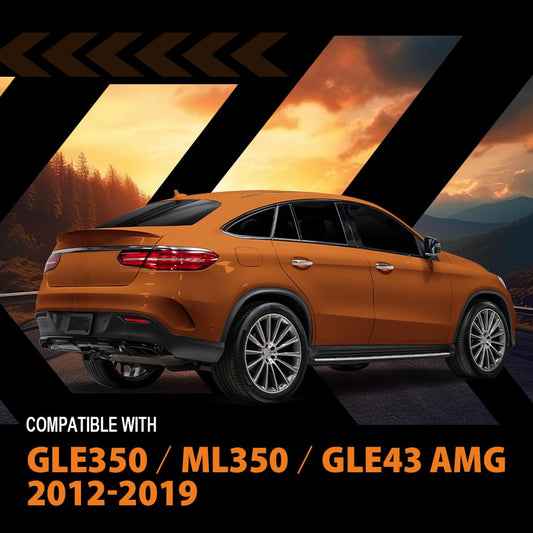 G-PLUS 2" Trailer Hitch Class 3 Compatible with Benz GLE350 ML350 GLE43 AMG 2012-2019 Black