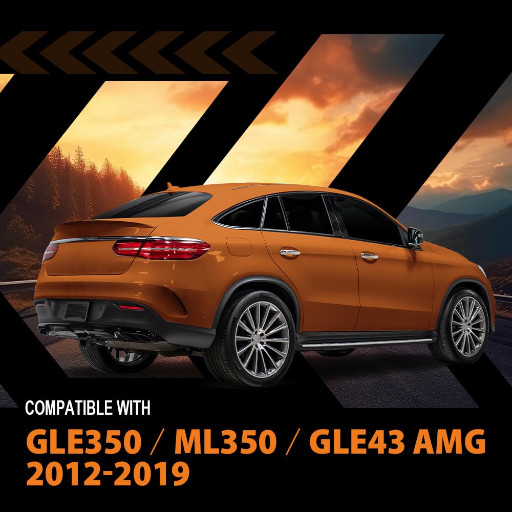 G-PLUS 2" Trailer Hitch Class 3 Compatible with Benz GLE350 ML350 GLE43 AMG 2012-2019 Black