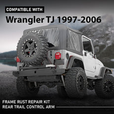 G-PLUS Frame Rust Repair Kit for Jeep Wrangler 1997-2006 Front View