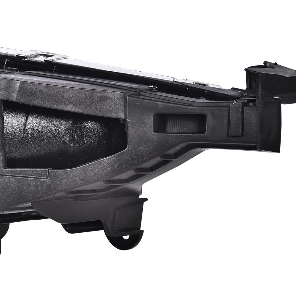 G-PLUS Front Bumper Fog Light Assembly Compatible with Sonata 2011 2012 2013 Driving Fog Lamps 92201-3Q000 92202-3Q000 HY2593134 HY2592134 Smoky Lens