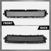 G-PLUS Front Bumper Lower Grille Compatible with Land Rover Defender 90 110 130 2020-2024 Glossy Black Grill LR133561, LR129440, L8B217H750BA