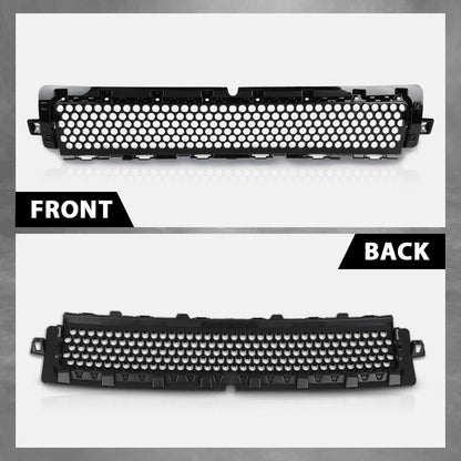 G-PLUS Front Bumper Lower Grille Compatible with Land Rover Defender 90 110 130 2020-2024 Glossy Black Grill LR133561, LR129440, L8B217H750BA