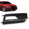 G-PLUS Fog Light Lamp Chrome Cover Bezel Left Side Compatible with Audi A4 S-line S4 2013-2015/ Only fit for S-line bumpers/Not fit Standard bumpers 8K0807681L, 8K0807681N