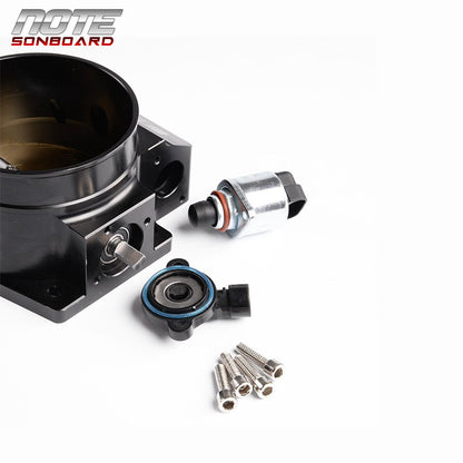 Throttle Position Sensor 102mm Throttle Body + TPS IAC Replacement for LSX LS LS1 LS2 LS7