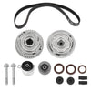 G-PLUS Timing Belt Kit 14PCS, Compatible with Chevy Sonic Cruze 1.8L 2011-2018,Fit Chevy Aveo/Aveo5 1.6L United States Region 2010-2011 K015603XS, TCK338