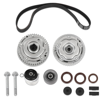 G-PLUS Timing Belt Kit 14PCS, Compatible with Chevy Sonic Cruze 1.8L 2011-2018,Fit Chevy Aveo/Aveo5 1.6L United States Region 2010-2011 K015603XS, TCK338