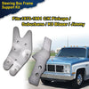 G-PLUS Frame Support Kit Compatible With 73-87 4WD Chevy/GMC C/K10/K15 /K25/K35,Steering Box Frame Support Bracket Repair 2 PCS