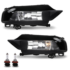G-PLUS Fog Lights 2PCS for Audi A3 A3 Quattro 2015-2016 Front Left Right Clear