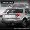 G-PLUS Rear Lower Bumper Cover Fascia, Compatible with Ford Explorer Limited/Platinum/Sport Sport Utility 4-Door 2018-2019, FO1115139, JB5Z17K835DA