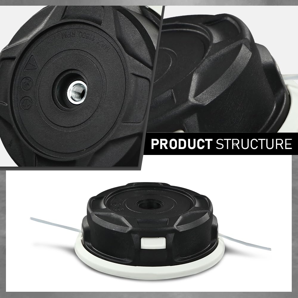 G-PLUS 5pcs C26-2 Trimmer Head Replacement Auto Cut Compatible with Stihl FS55, FS56, FS70, FS80, FS85, FS87, FS89, FS90, FS91, FS94, FS100, FS111, FS120