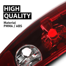 G-PLUS Tail Lights Assembly for Chevy Colorado GMC Canyon 2004-2012 Red Lens Product Image