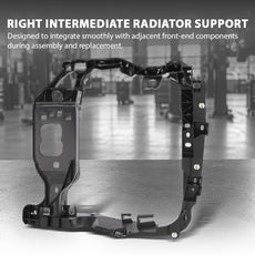 G-PLUS Right Radiator Support Assembly for Porsche Macan 2015-2018 Black Product Image