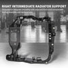 G-PLUS Front Right Side Intermediate Radiator Support Assembly w/ Bracket Compatible with Porsche Macan 2015-2018 95B805594 Direct OE Replacement Black