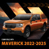 G-PLUS Out-Channel Window Vent Visor Deflectors Tape-On Side Rain Guards Compatible with Ford Maverick XL XLT Lariat 2022-2025 4PCS Smoky
