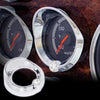 G-PLUS Gauge Cover Compatible with Older Freightliner Century White Jewel Visor