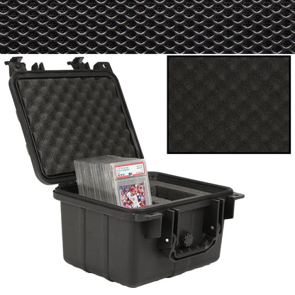 G-PLUS Graded Card Storage Box for BGS PSA SGC FGS Weatherproof Graded Sports Trading Cards(Small, Black)