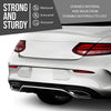 G-PLUS Rear Bumper Lower Molding Compatible with Benz C300 2019-2021 For Models With AMG Styling Package,Without Night Package 2058853903, MB1144133 Silver