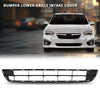G-PLUS Front Bumper Lower Grille Intake Cover Compatible with Subaru Impreza 2017-2019 57731FL30A